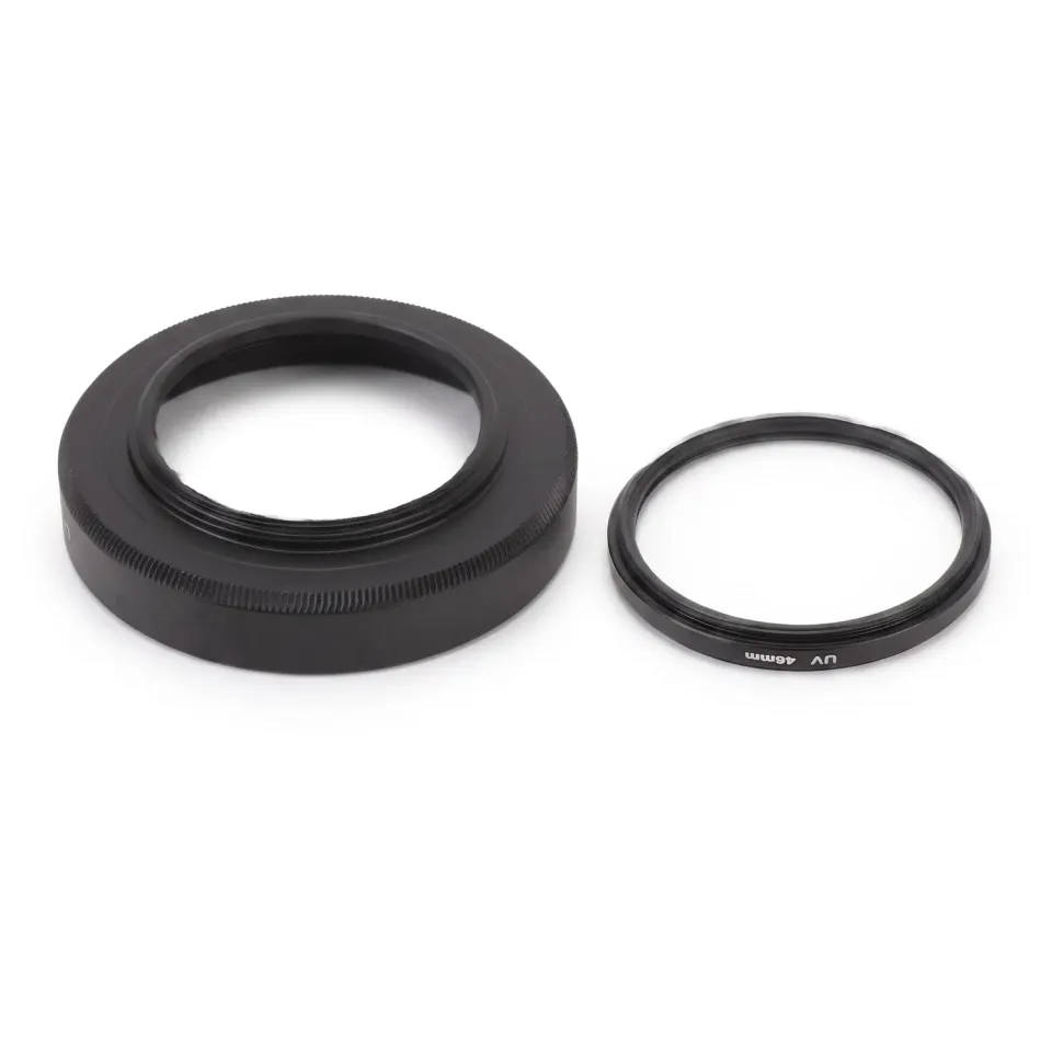 Zunate Paraluce 46mm Metallo Set Filtro UV e Tappo