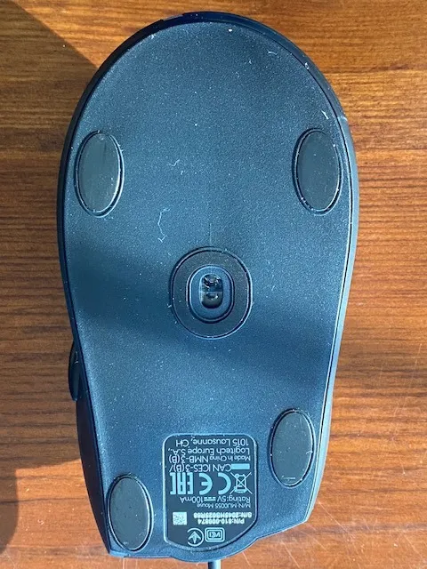 Logitech M500s mouse cablato iperveloce 1000 dpi nero