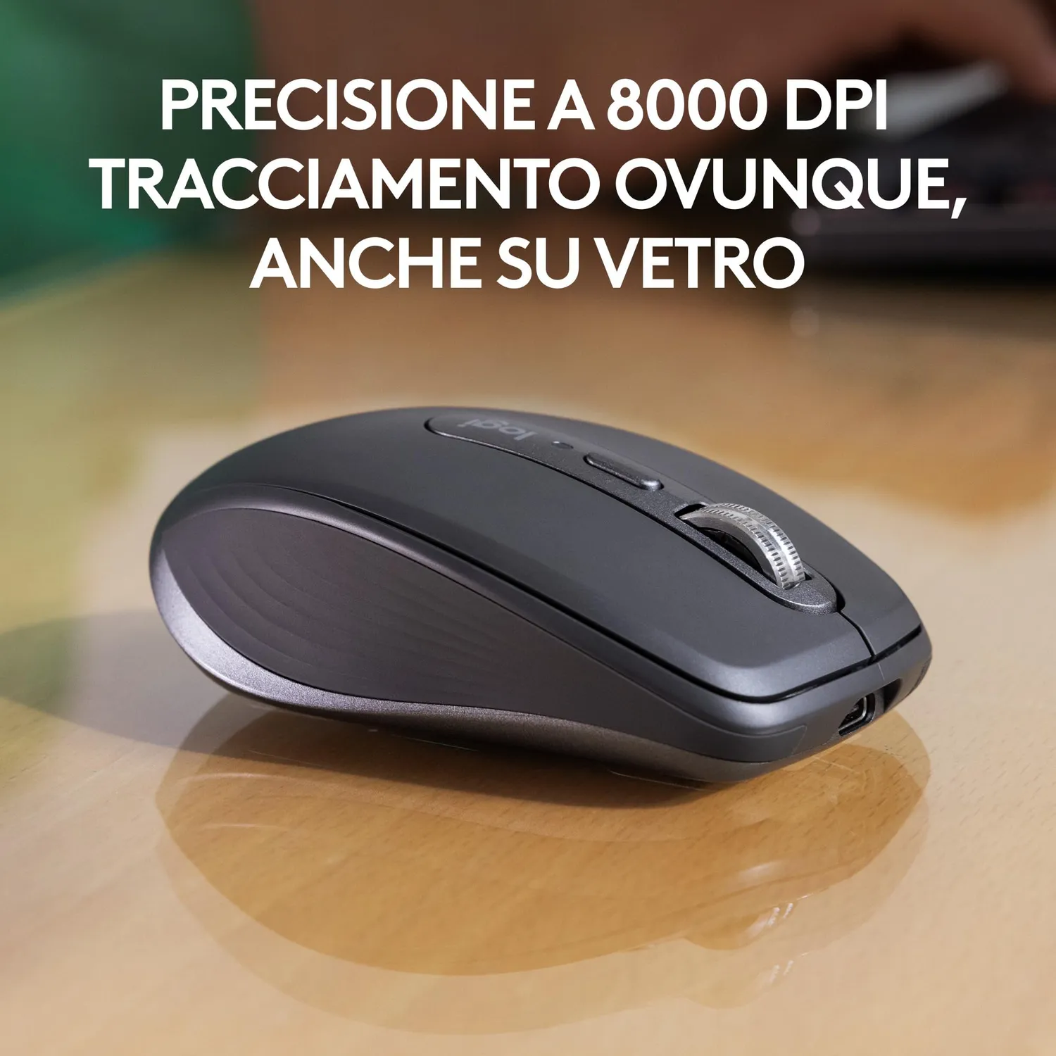 Logitech MX Anywhere 3S for Business mouse wireless nero