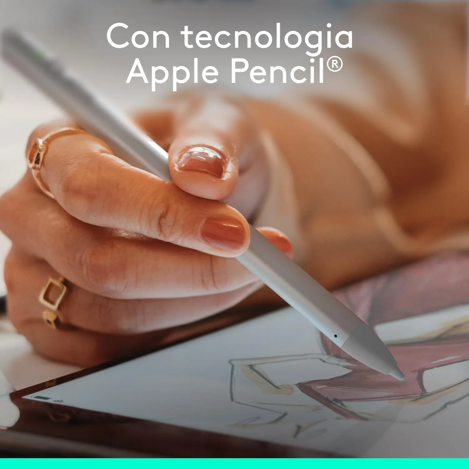 Logitech Keys-To-Go 2 tastiera wireless iPad ITA nero