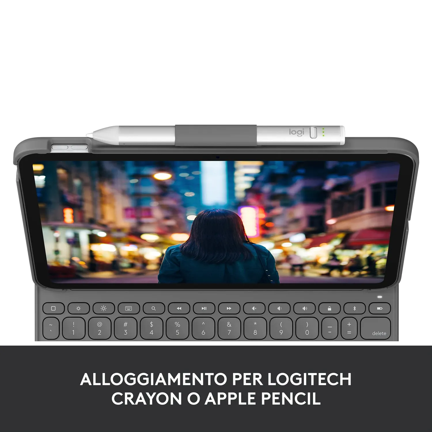 Logitech Slim Folio custodia tastiera iPad 10a gen ITA