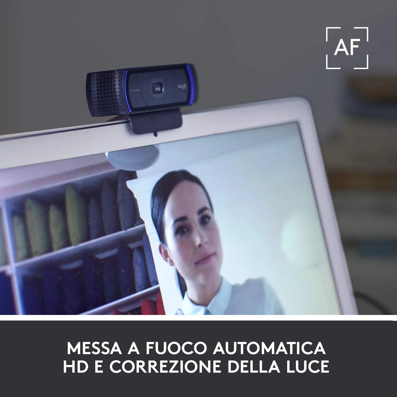 Logitech C920 HD Pro Webcam Full HD USB autofocus