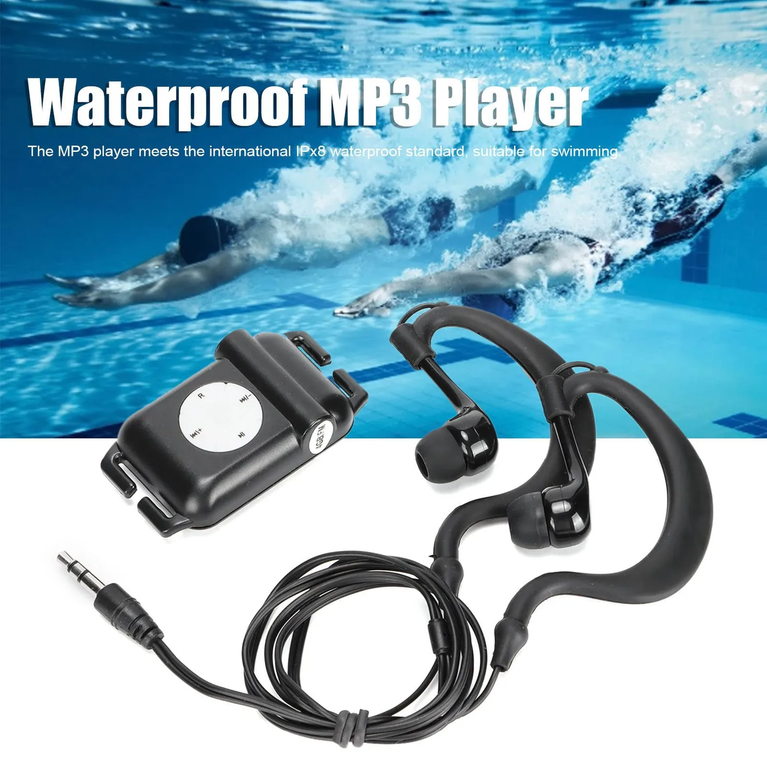 Zunate lettore MP3 impermeabile 4GB nuoto IPX8