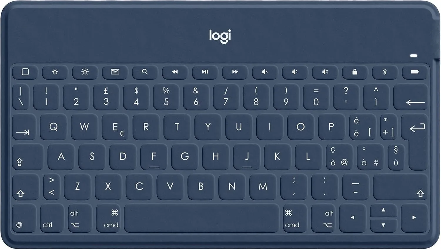 Logitech Keys-To-Go tastiera Bluetooth nera leggera