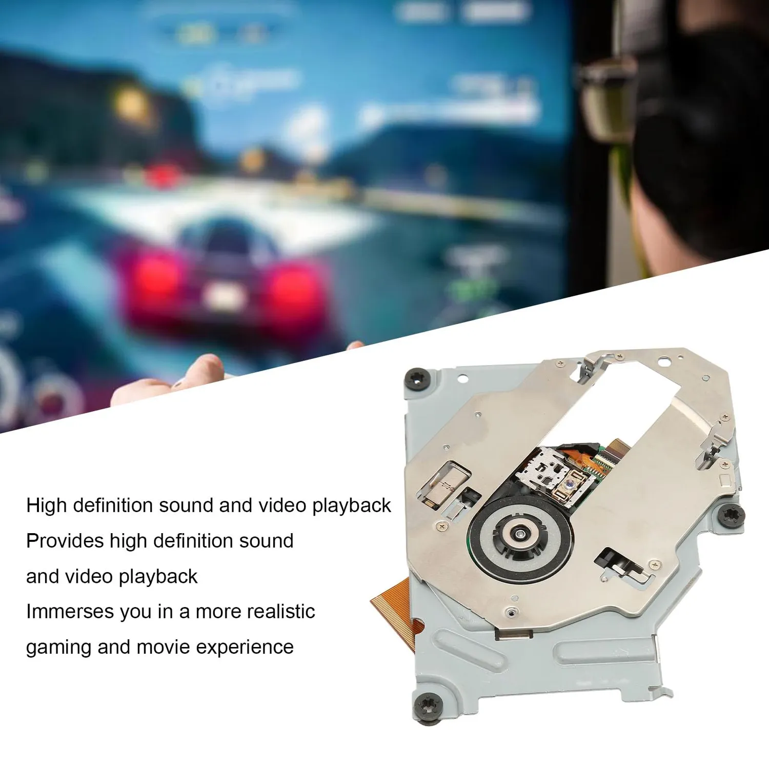Zunate lente lettore disco pickup ottico console gioco