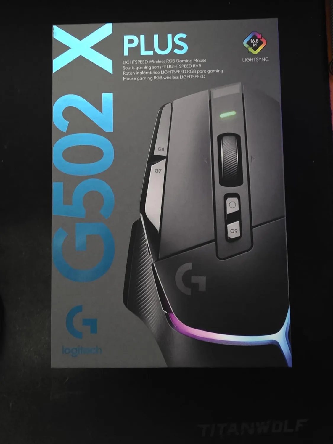Logitech G G502 X PLUS mouse gaming nero RGB