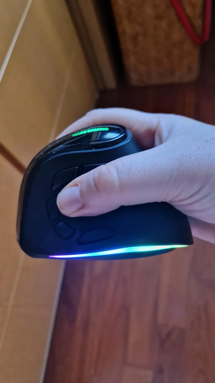 Mars Gaming MM-SK mouse gaming verticale nero wireless