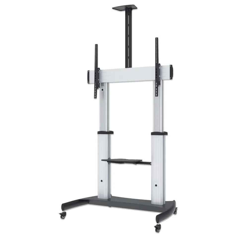 Manhattan Carrello TV 60-100" Altezza Regolabile 100kg Nero