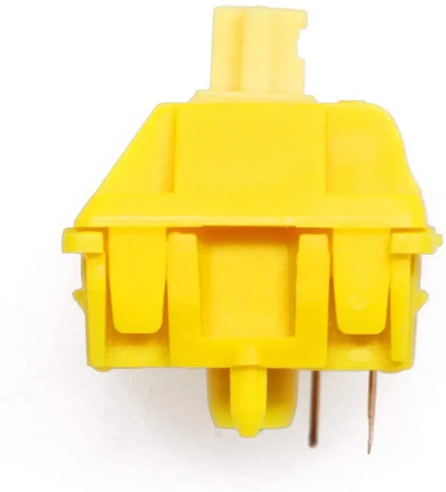 Gateron Cap Golden Yellow switch 3 pin 35 pezzi