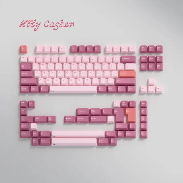 DCS Holy Caster keycaps kit base double-shot