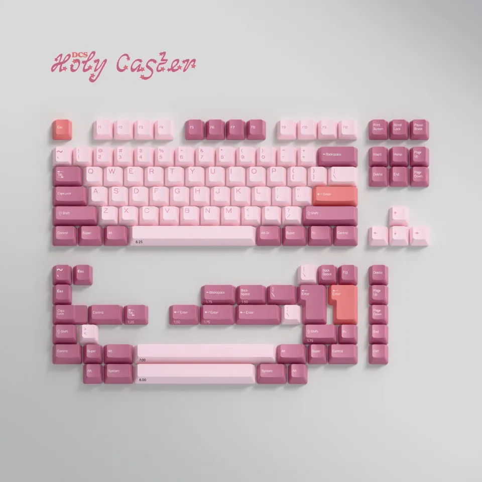 DCS Holy Caster keycaps kit base double-shot