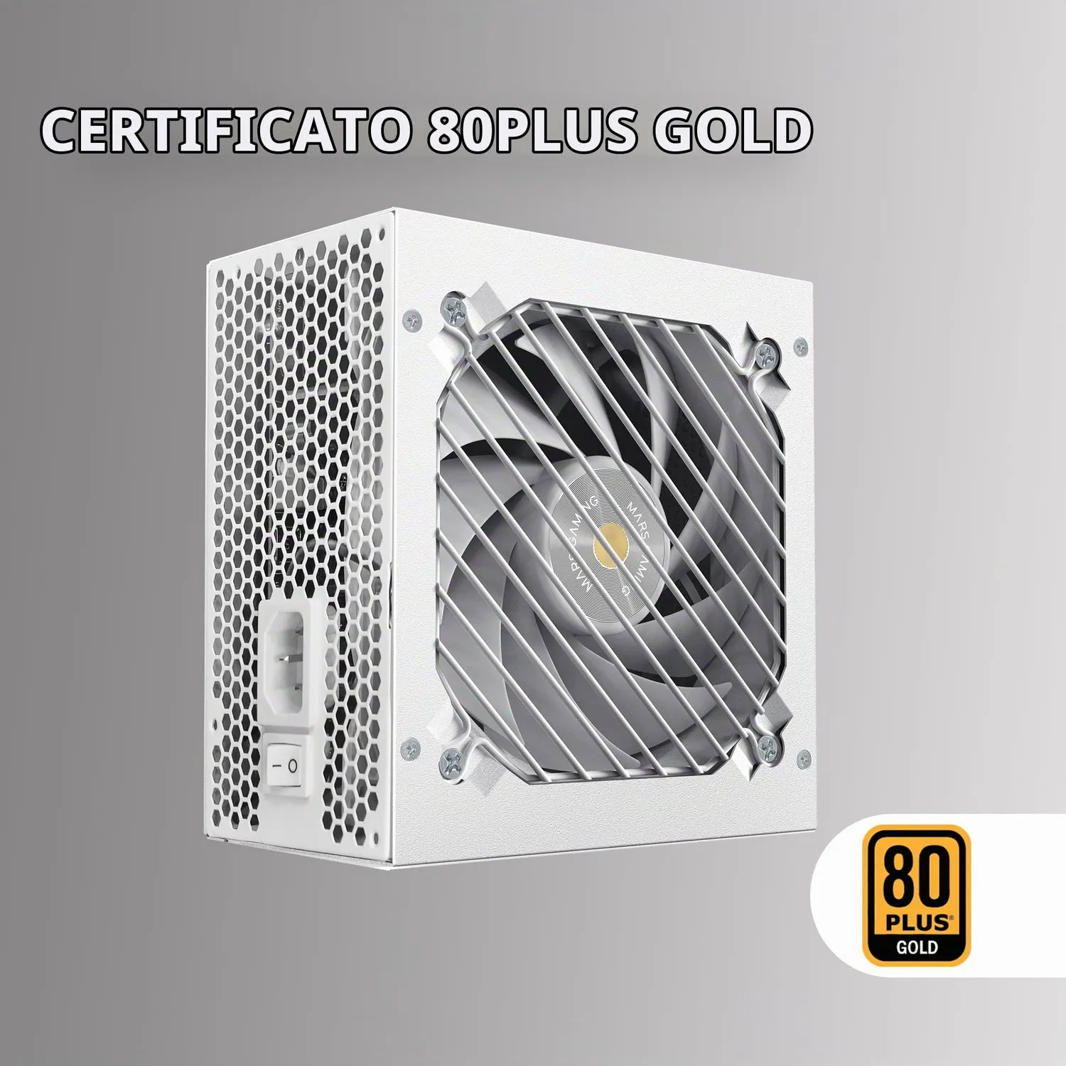 Mars Gaming MPB850PSI Alimentatore 850W Gold Bianco