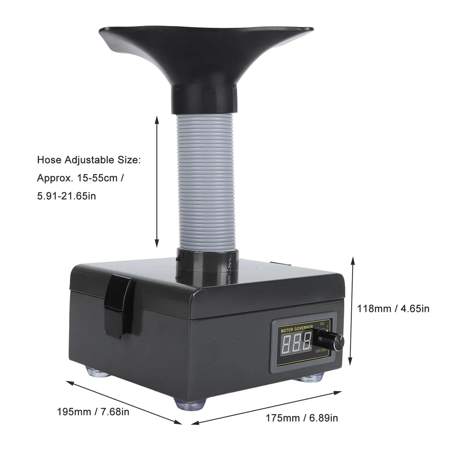 Zunate Estrattore Fumi Saldatura 150W 7000 Giri 3 Filtri