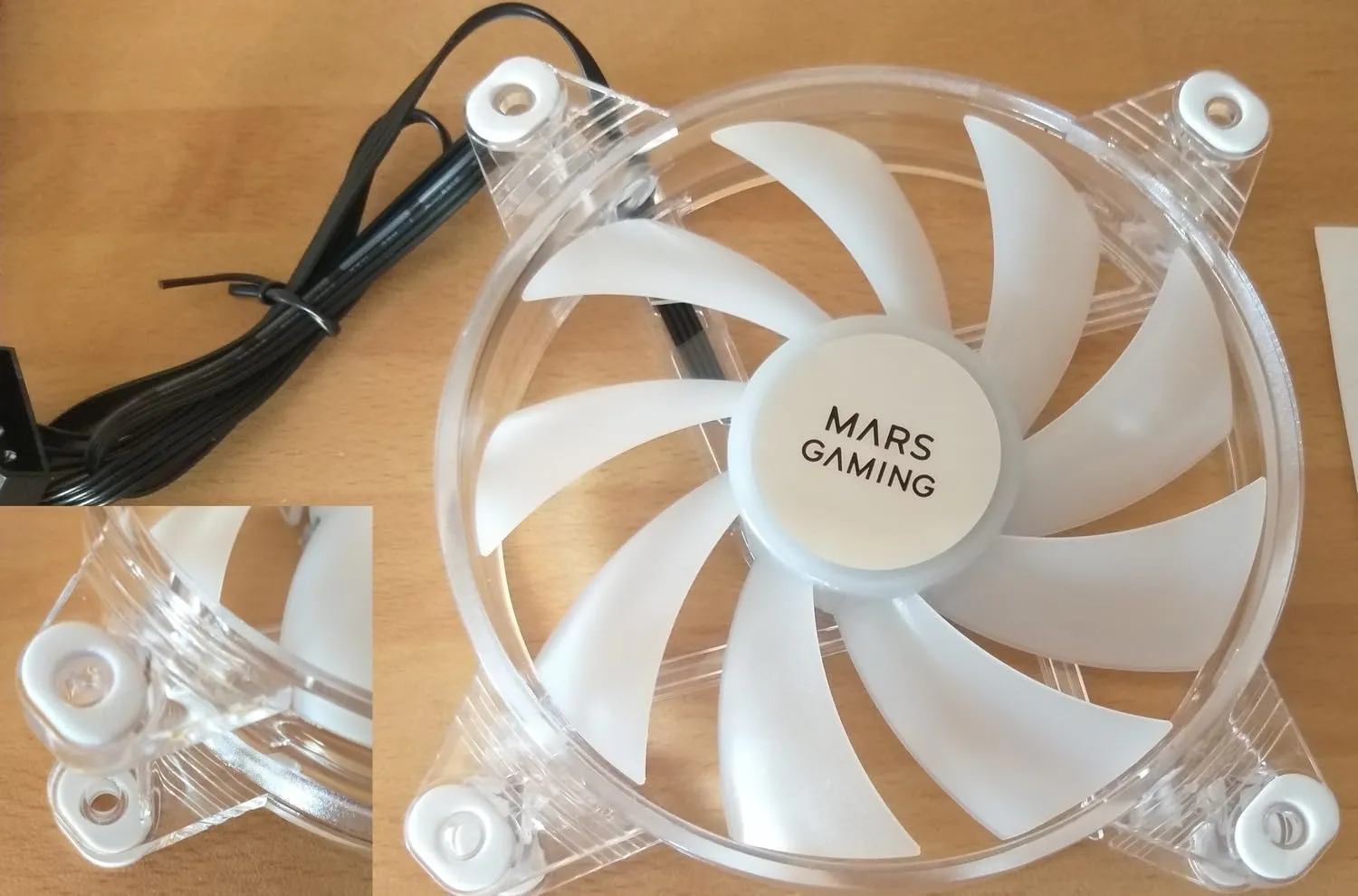 Mars Gaming MFD Ventola 120mm RGB Trasparente