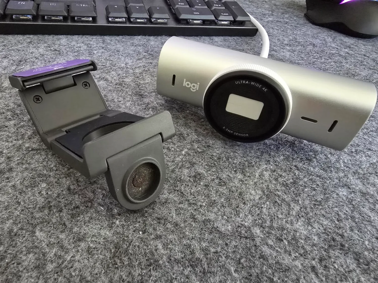 Logitech MX Brio 4K webcam grafite Ultra HD streaming