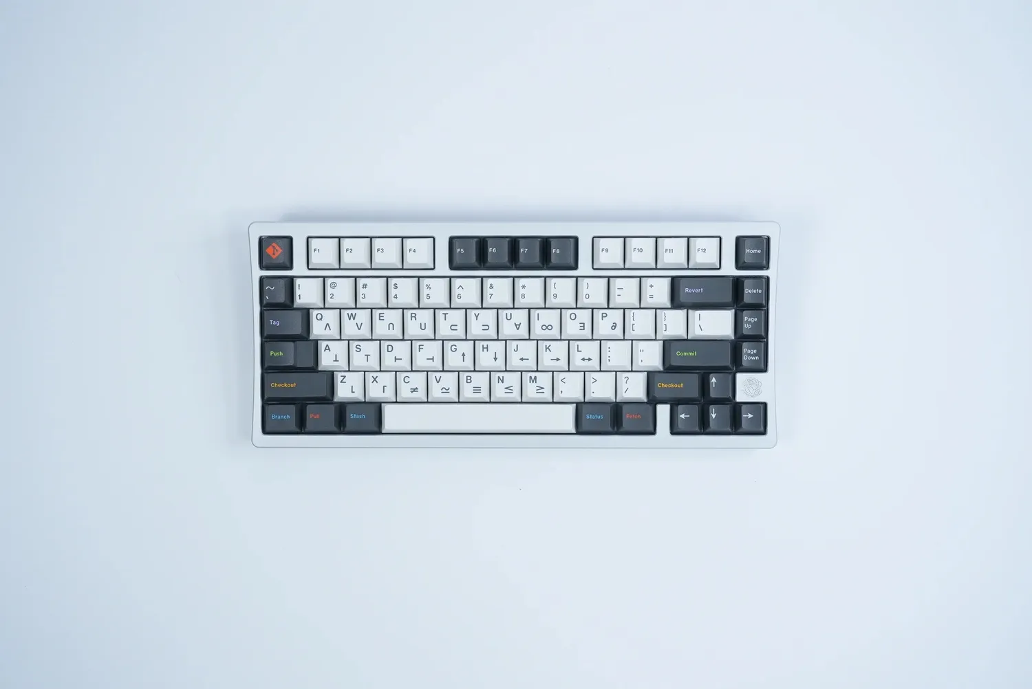 CoffeeKeys Rose75 tastiera 75% PC bicolore WK
