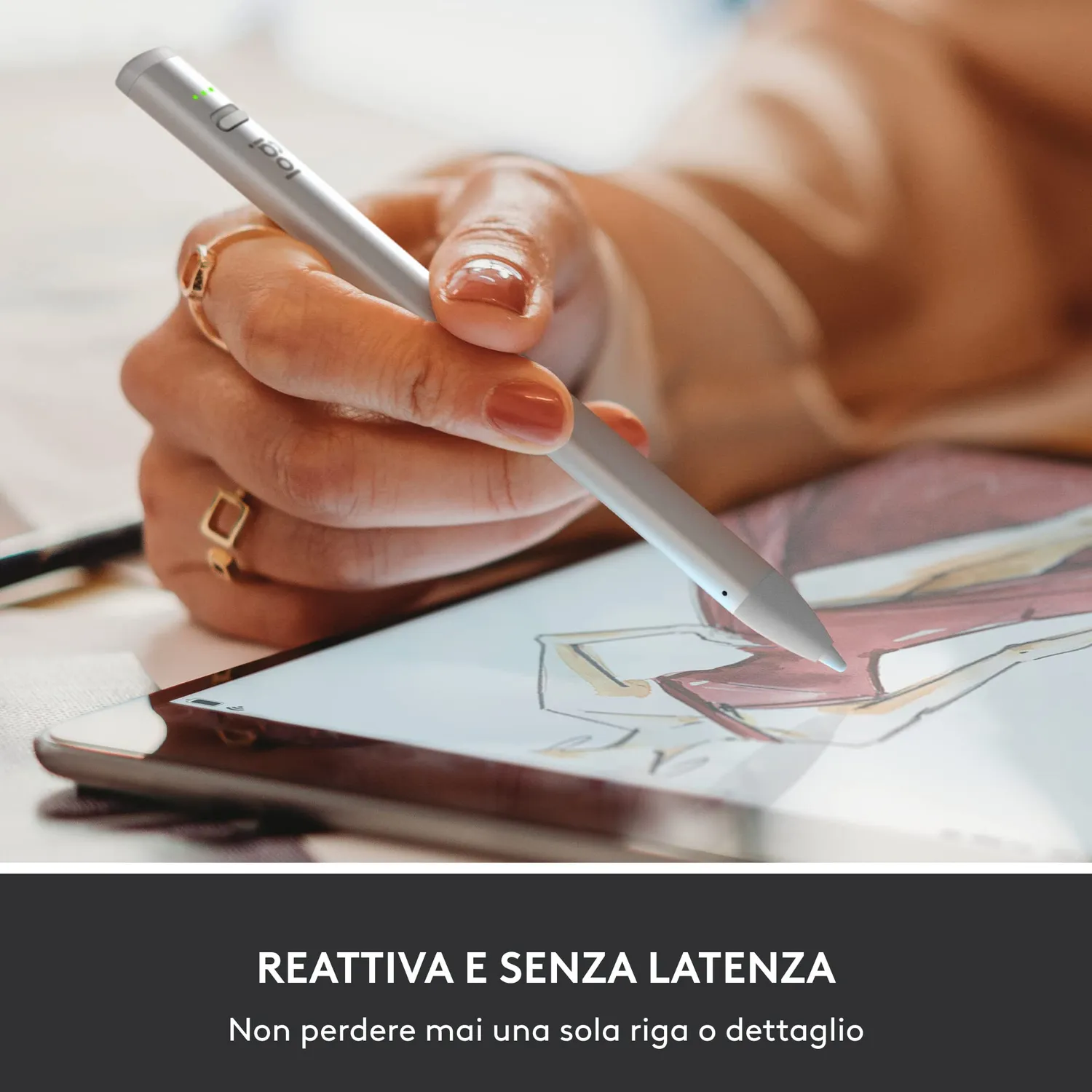 Logitech Crayon matita digitale iPad USB-C arancione