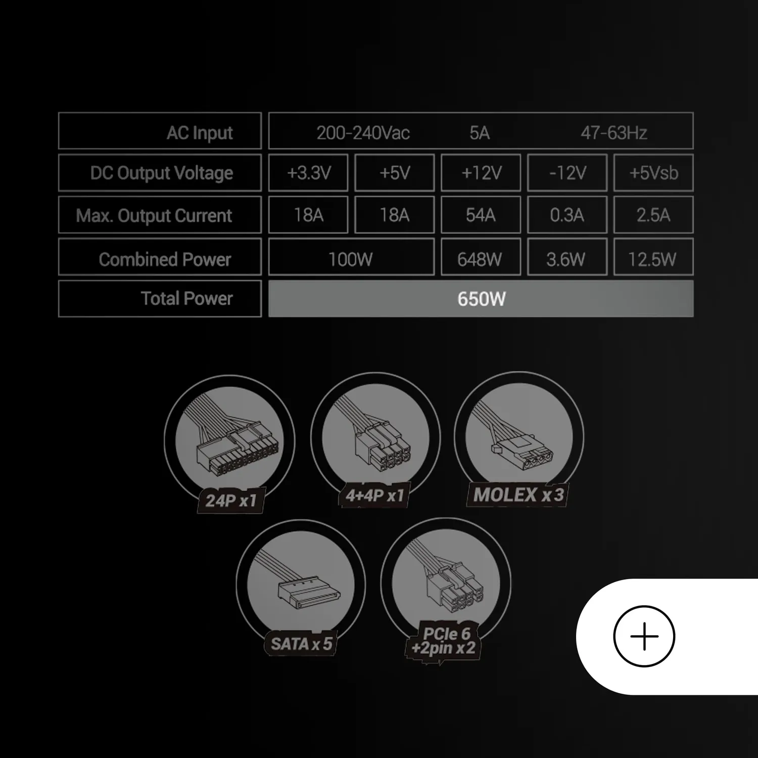 Mars Gaming MPB650SI alimentatore 650W Bronze silenzioso