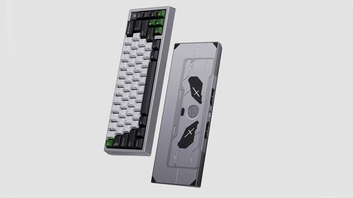 CoffeeKeys Zoom65 V3 Panda tastiera barebone nera