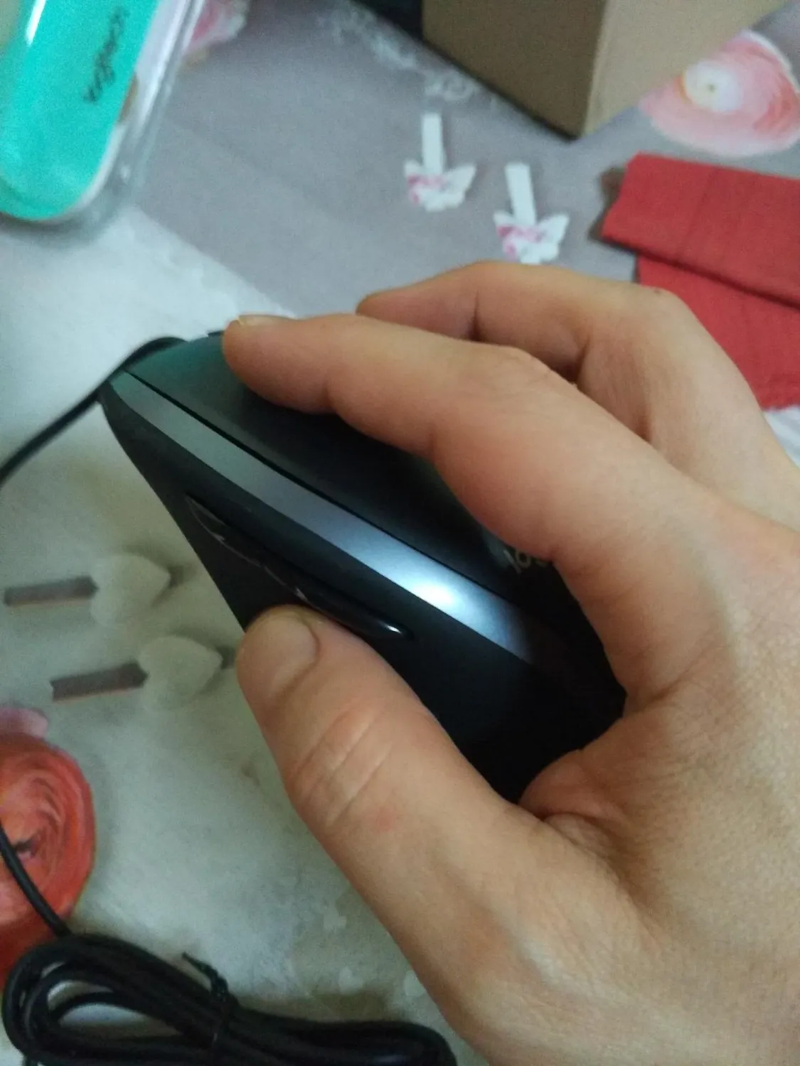 Logitech M500 Mouse Cablato USB iperveloce laser 1000DPI