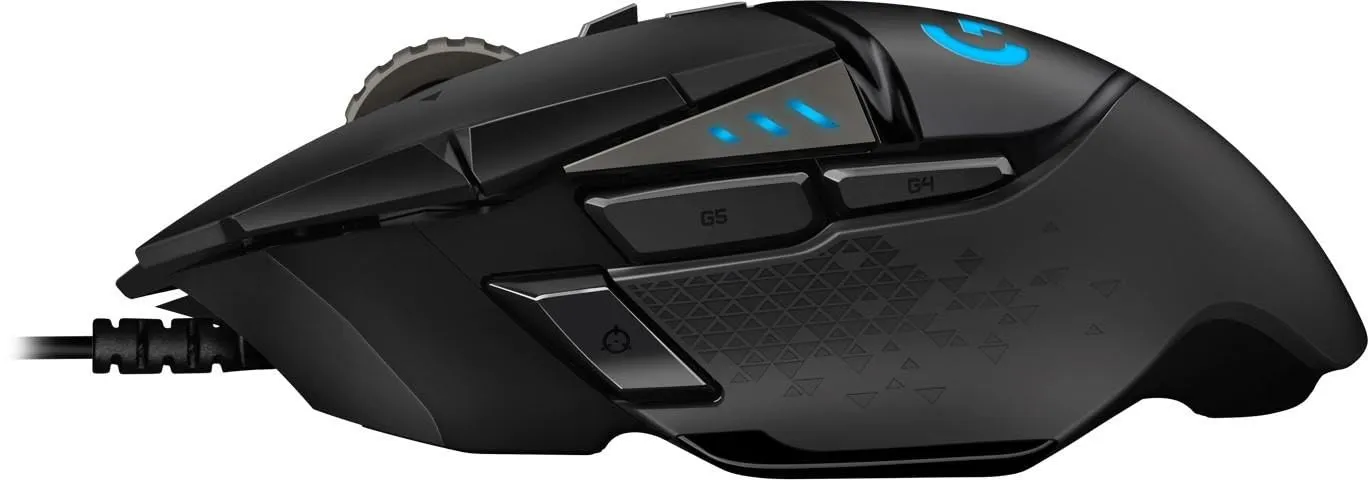 Logitech G502 HERO mouse gaming cablato 25600 DPI