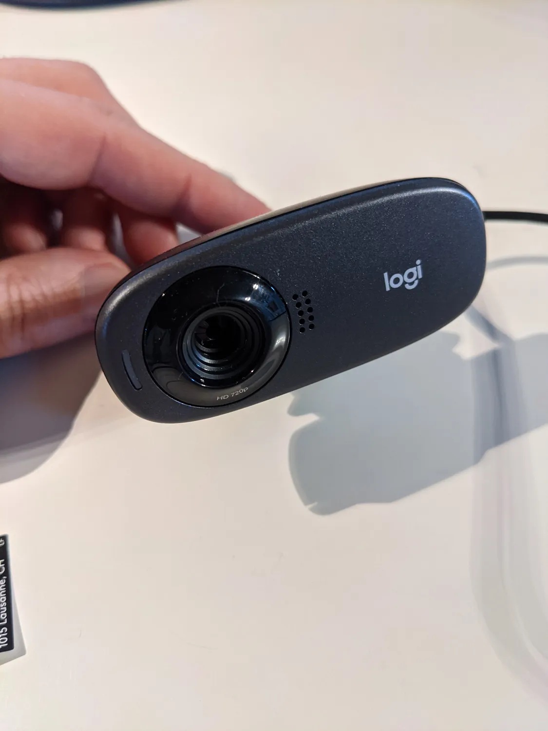 Logitech C310 webcam HD 720p USB microfono integrato