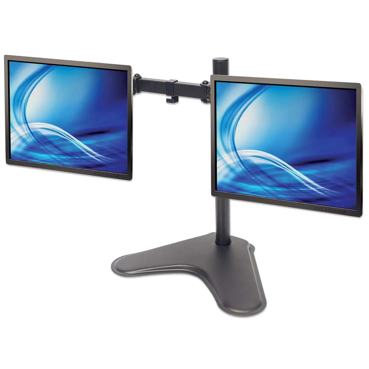 Manhattan Supporto Doppio Monitor 13-32" Nero VESA