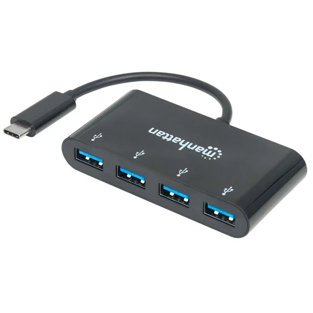 Manhattan 4-Port USB 3.0 Type-C Hub usb 4 porte 5 Gbps