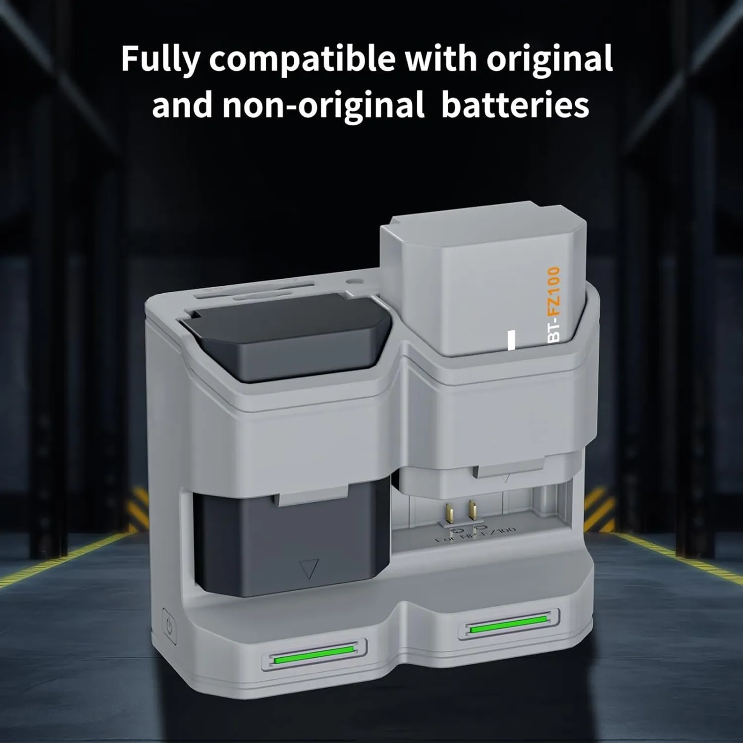 Zunate caricabatterie doppio NP-FZ100 USB-C PD 27W + slot SD