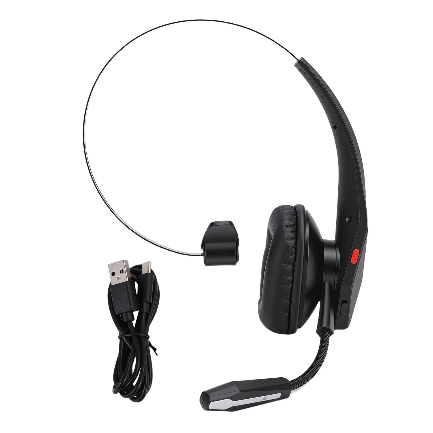 Zunate Auricolare Bluetooth Monoorecchio 56 Ore Mute 350mAh