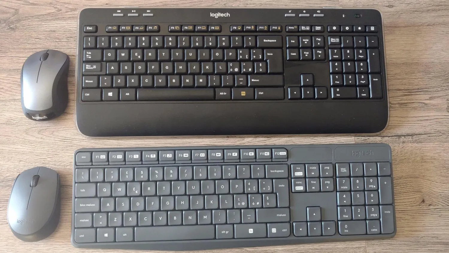 Logitech MK235 kit tastiera e mouse wireless ITA