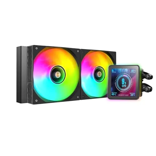 Mars Gaming ML-VISIONPRO240 Dissipatore Liquido 240mm Nero LCD