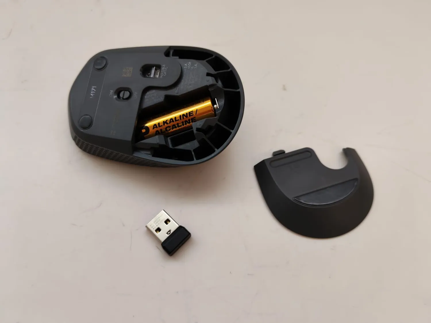 Logitech M171 mouse wireless nero 2,4 GHz ambidestro