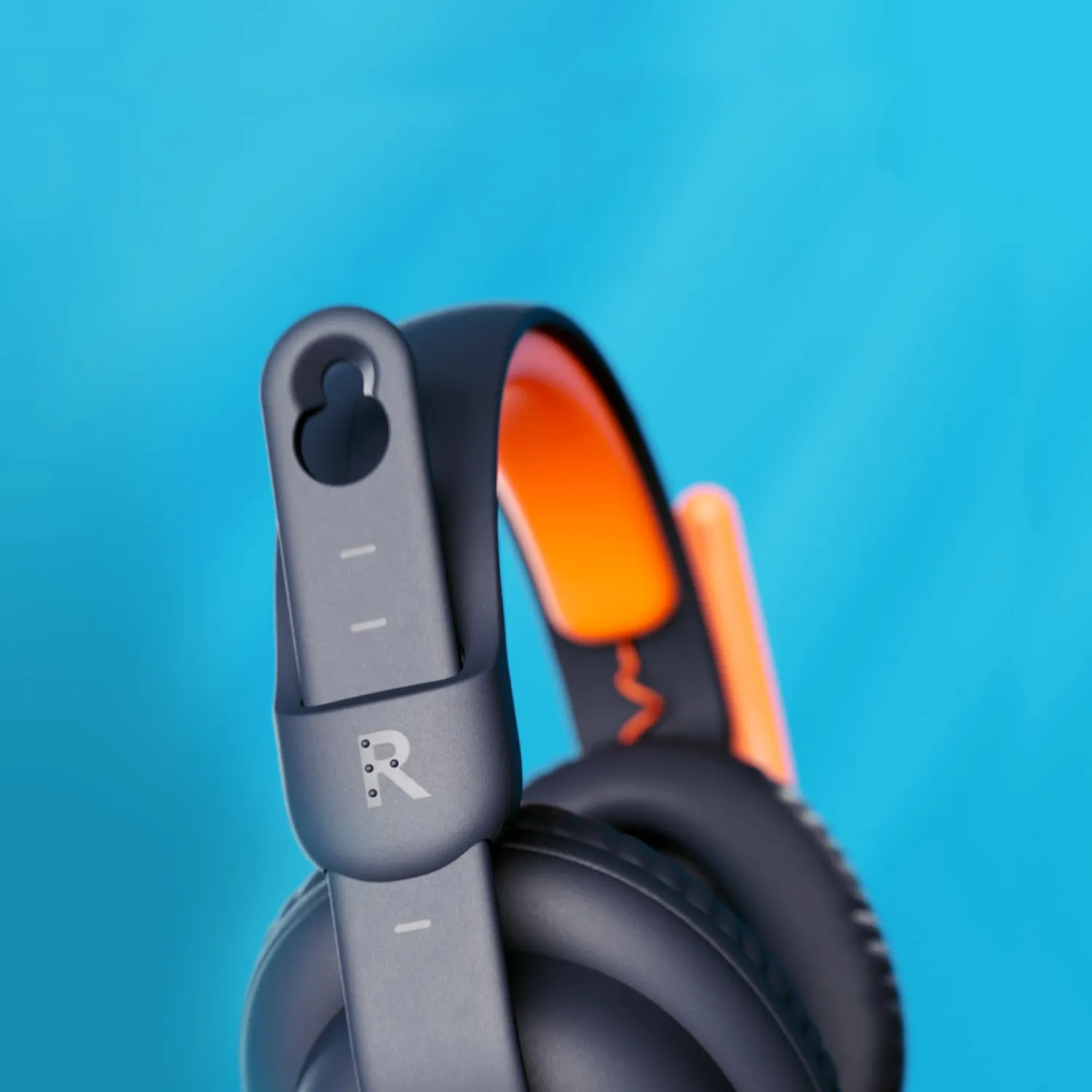 Logitech Zone Learn cuffia con microfono on ear aux blu scuola
