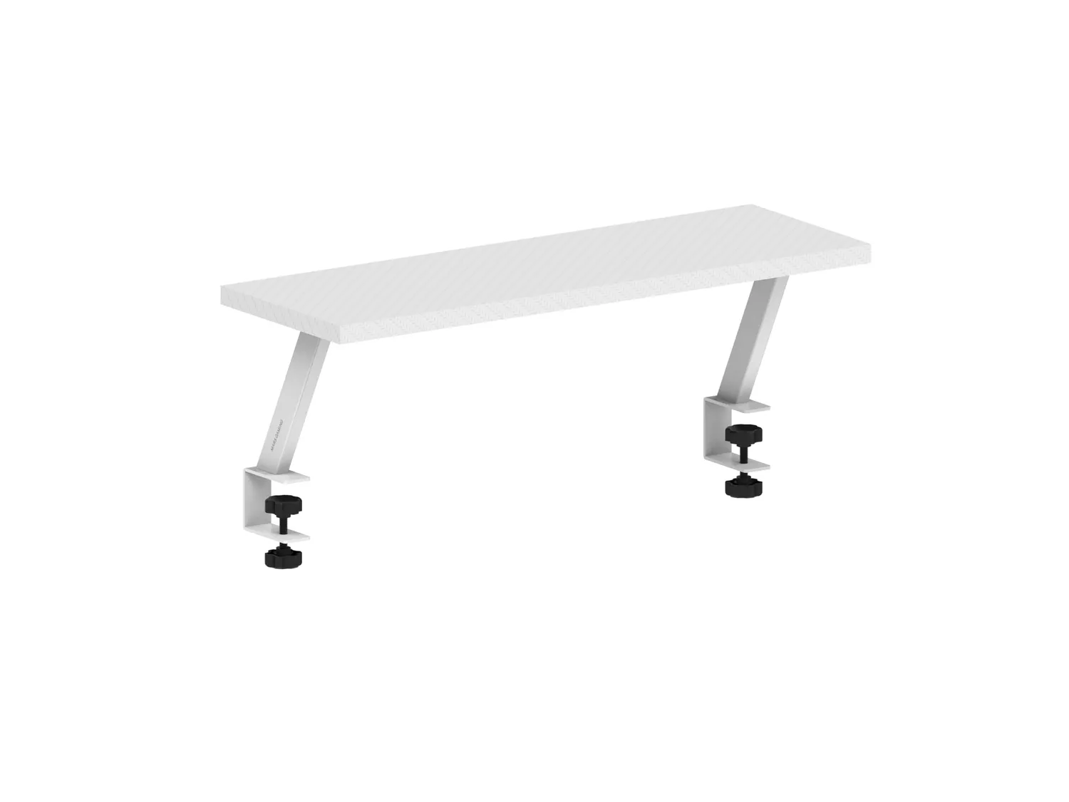 Mars Gaming MGDS supporto monitor bianco 60x20cm 17cm