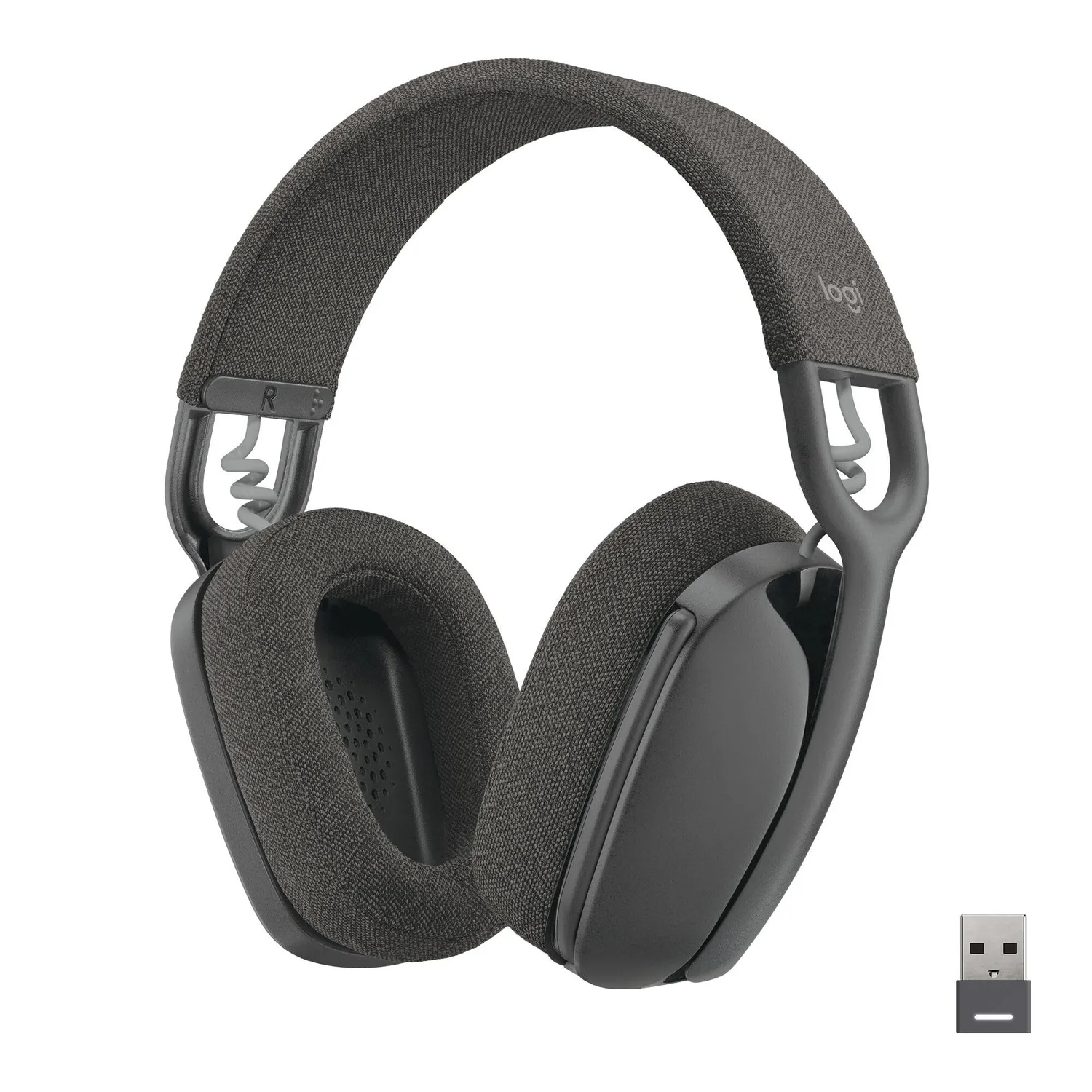 Logitech Zone Vibe cuffie bluetooth grigio USB-C con microfono