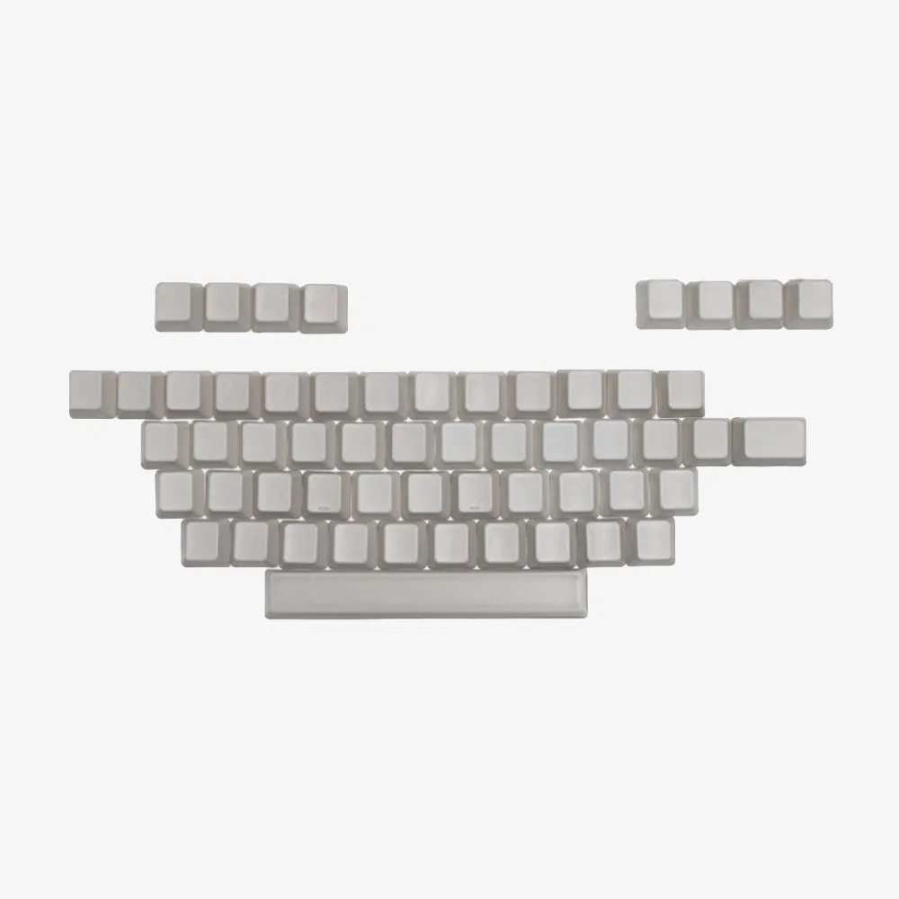 Cerakey Alpha Plus Matte V3 tasti ceramica Matte White con legende