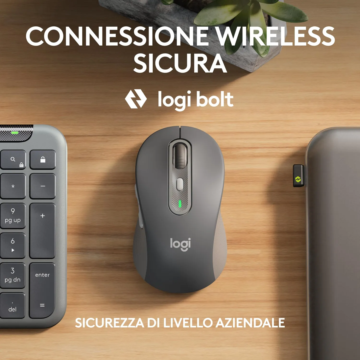 Logitech Signature Slim MK950 kit tastiera+mouse ITA