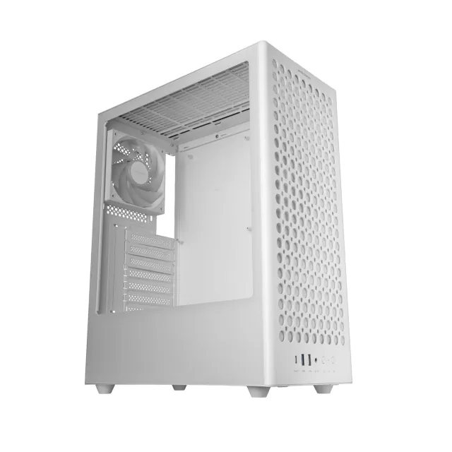 Mars Gaming MC-T800 case ATX bianco vetro 4 ventole