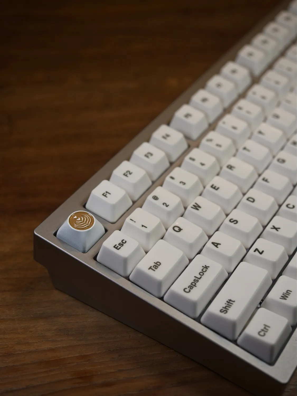 CoffeeKeys Latte artisan lega zinco smaltato