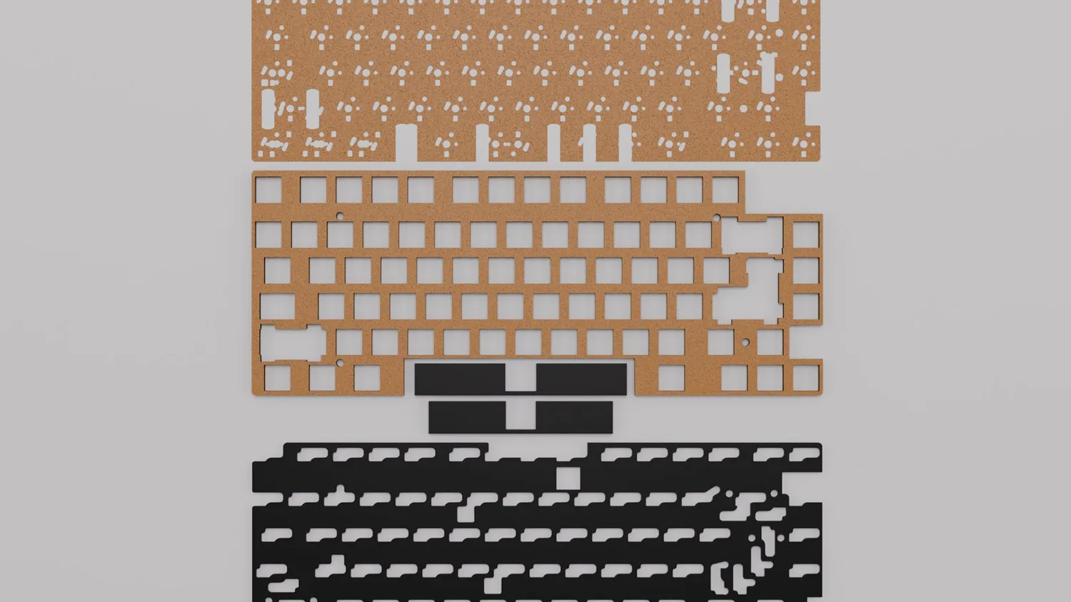 CoffeeKeys Zoom75 TIGA foam Poron smorzante