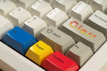 CoffeeKeys Glazed Beige keycaps Set beige PBT termopolimero