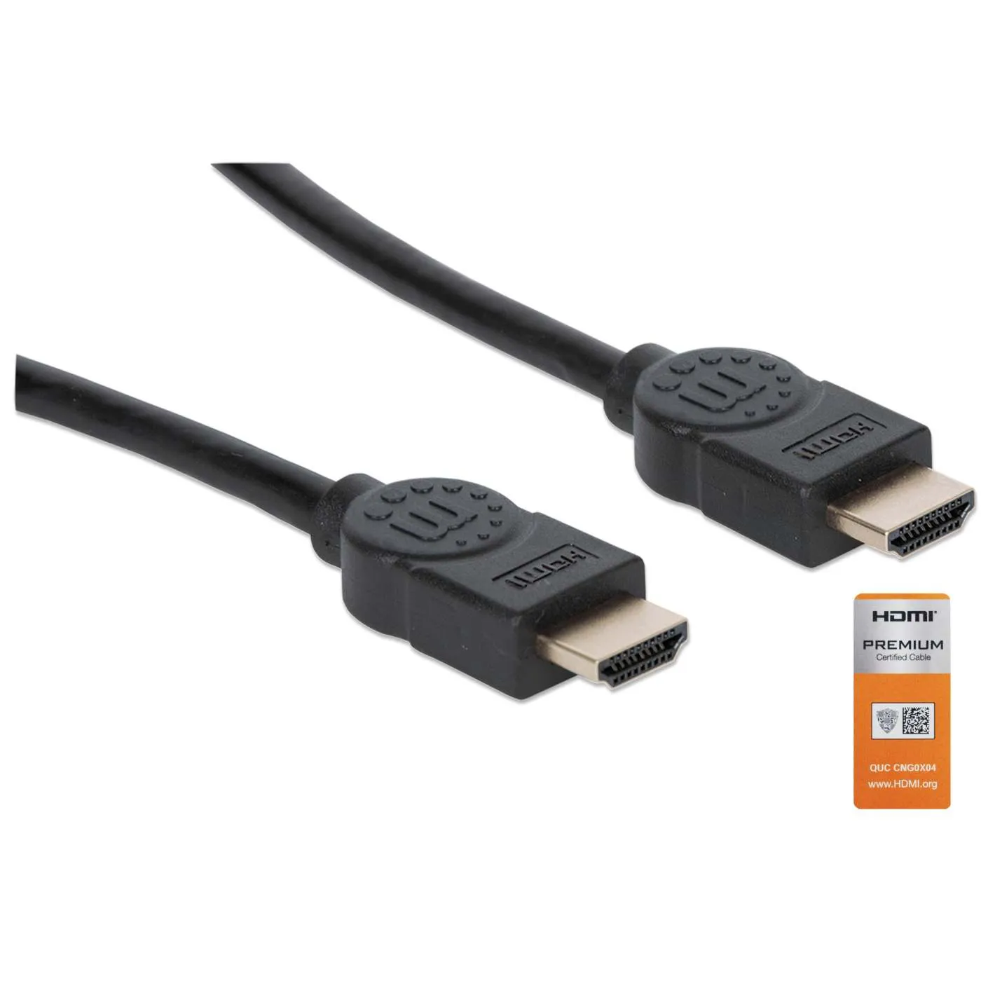 Manhattan Cavo HDMI 4K 60Hz 3 m Premium certificato