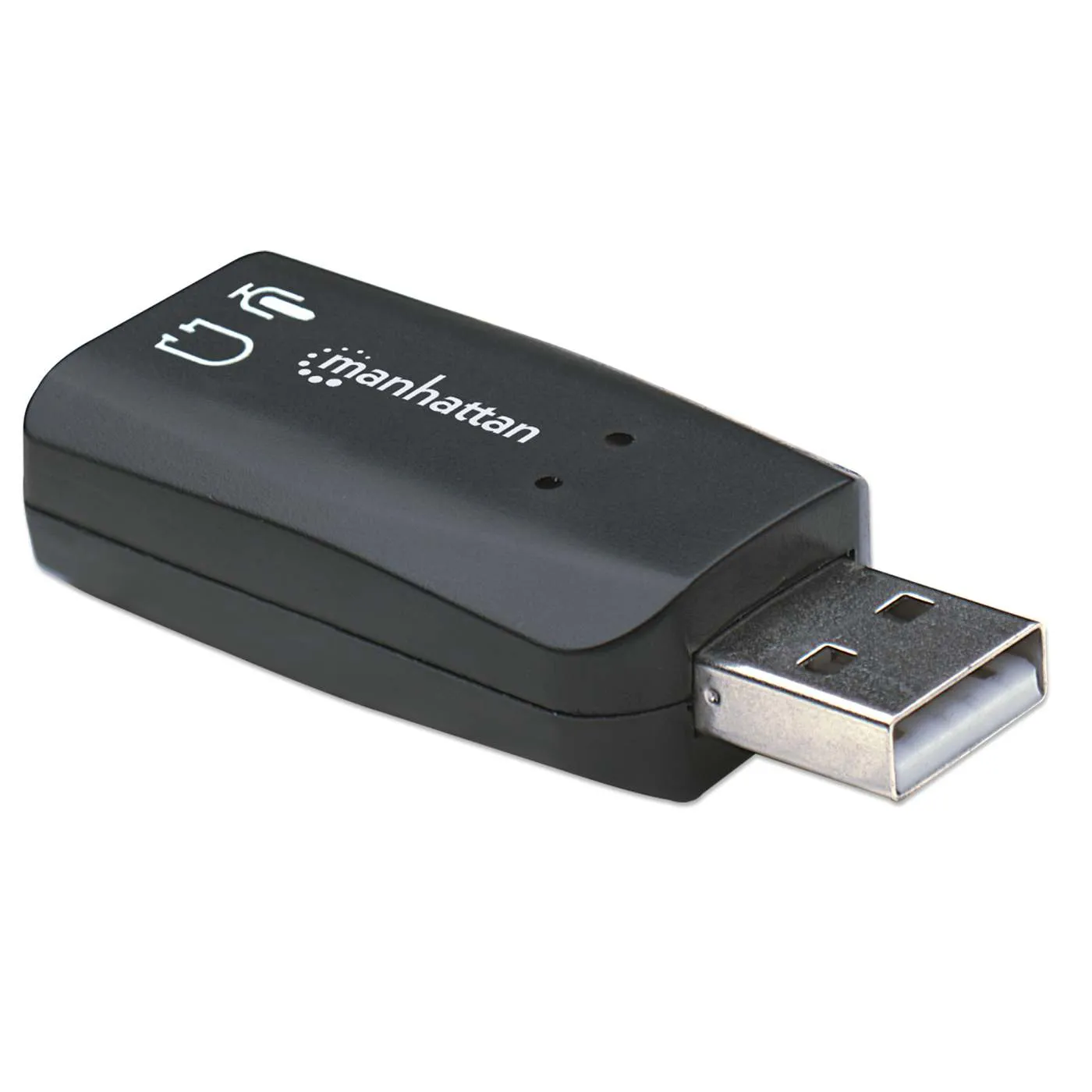 Manhattan adattatore audio USB-A jack 3.5 mm