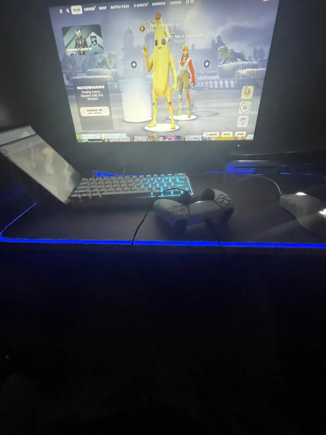Mars Gaming MMPRGB2S tappetino mouse XXL RGB bianco hub USB