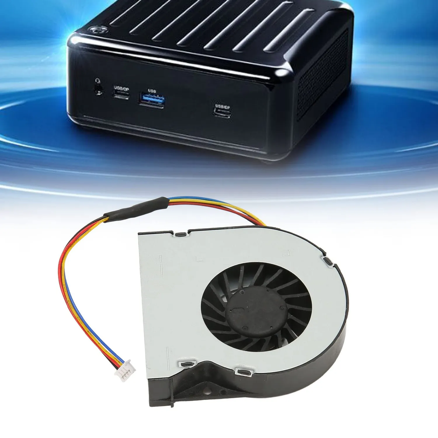 Zunate NUC6i7KYK KSB0605HB ventola CPU 4 pin 5V