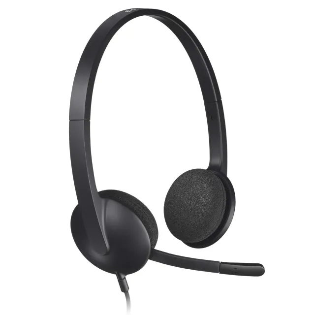 Logitech H340 Cuffie Cablate USB One Size con microfono