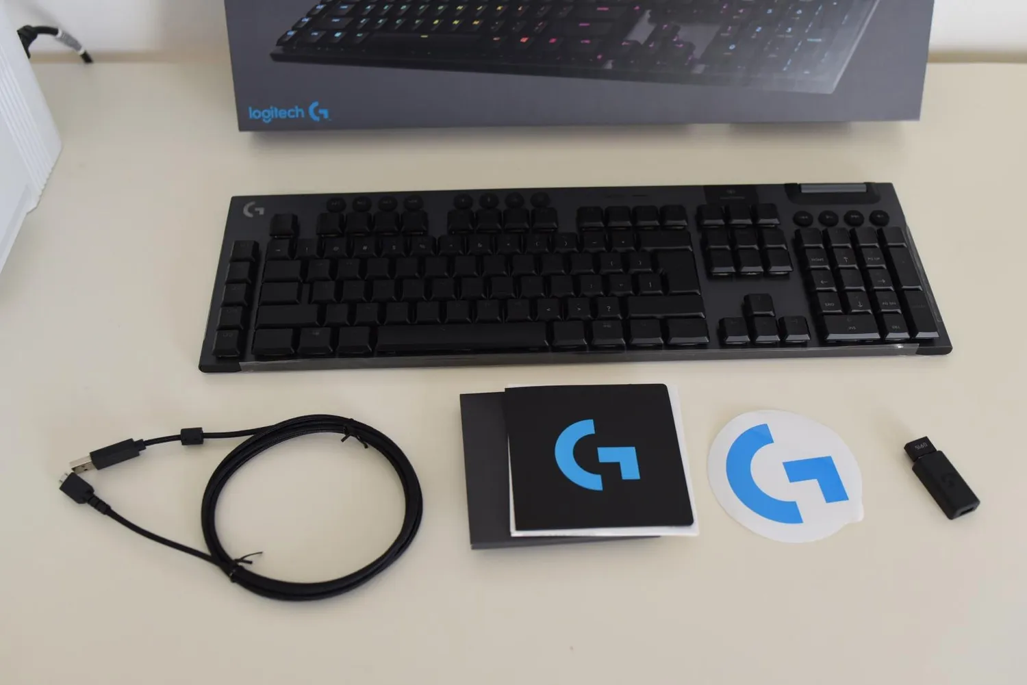 Logitech G915 tastiera gaming wireless US Clicky Lightspeed