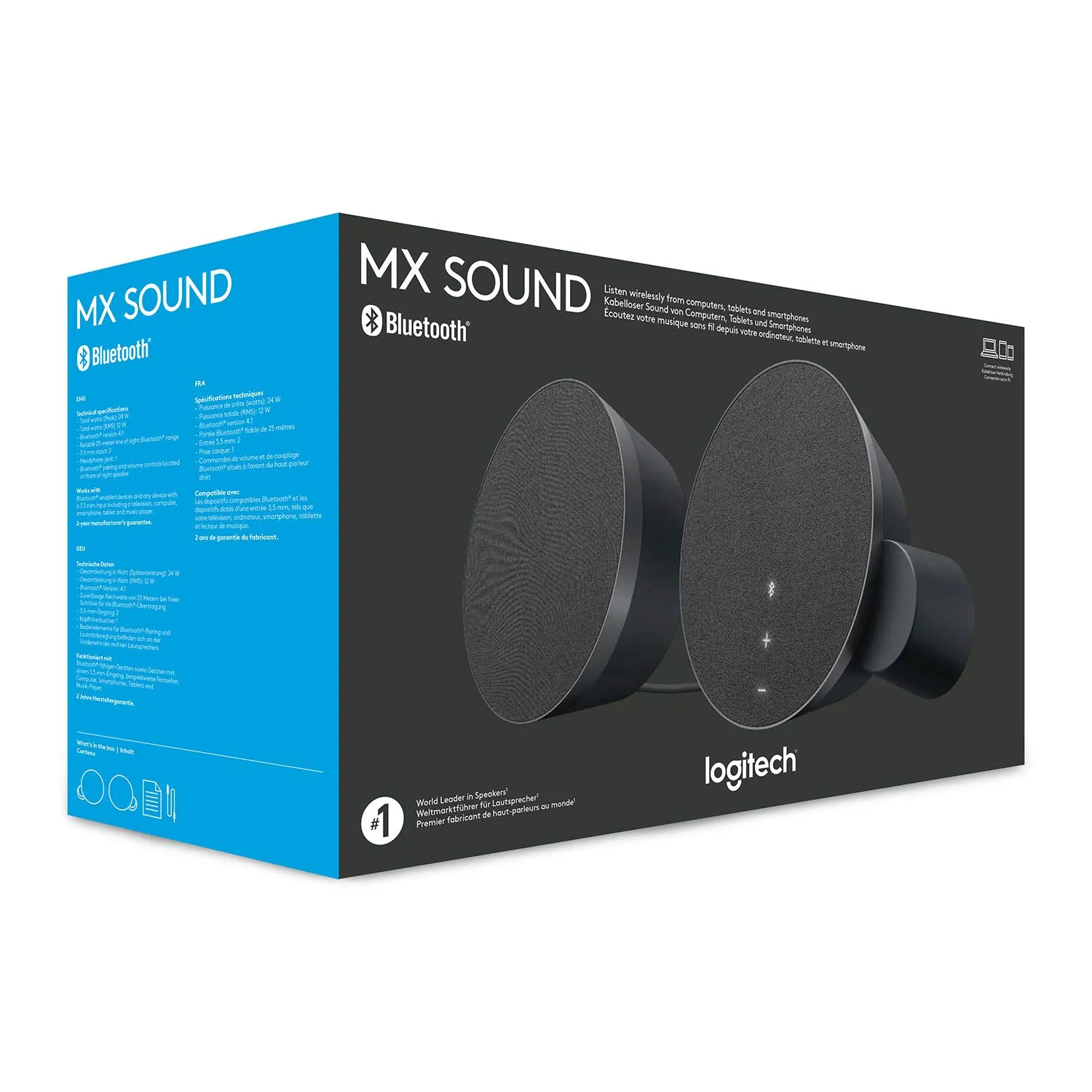 Logitech MX Sound Altoparlanti Bluetooth 24W