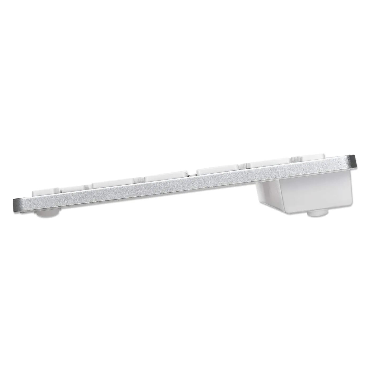 Manhattan Dual-Mode tastiera wireless bianca Bluetooth